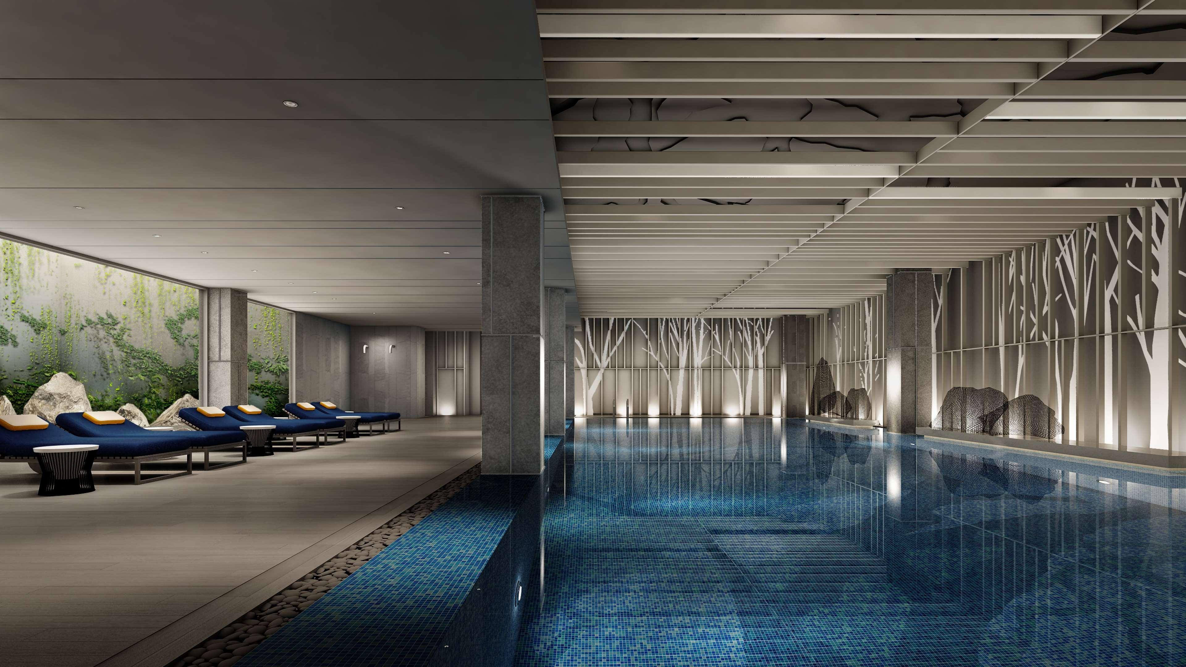 Hilton Shanghai Songjiang Guangfulin Exteriör bild
