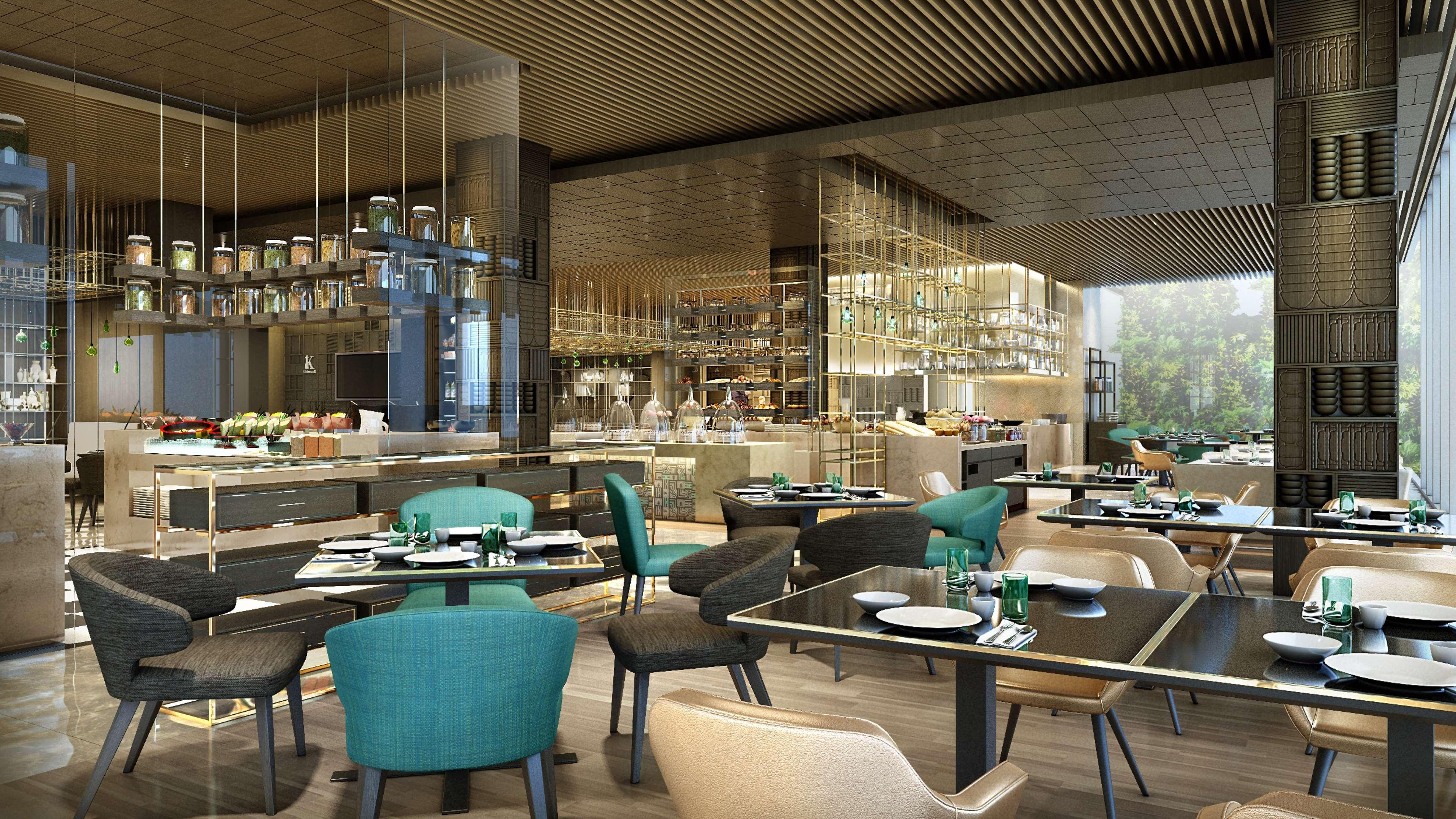 Hilton Shanghai Songjiang Guangfulin Exteriör bild