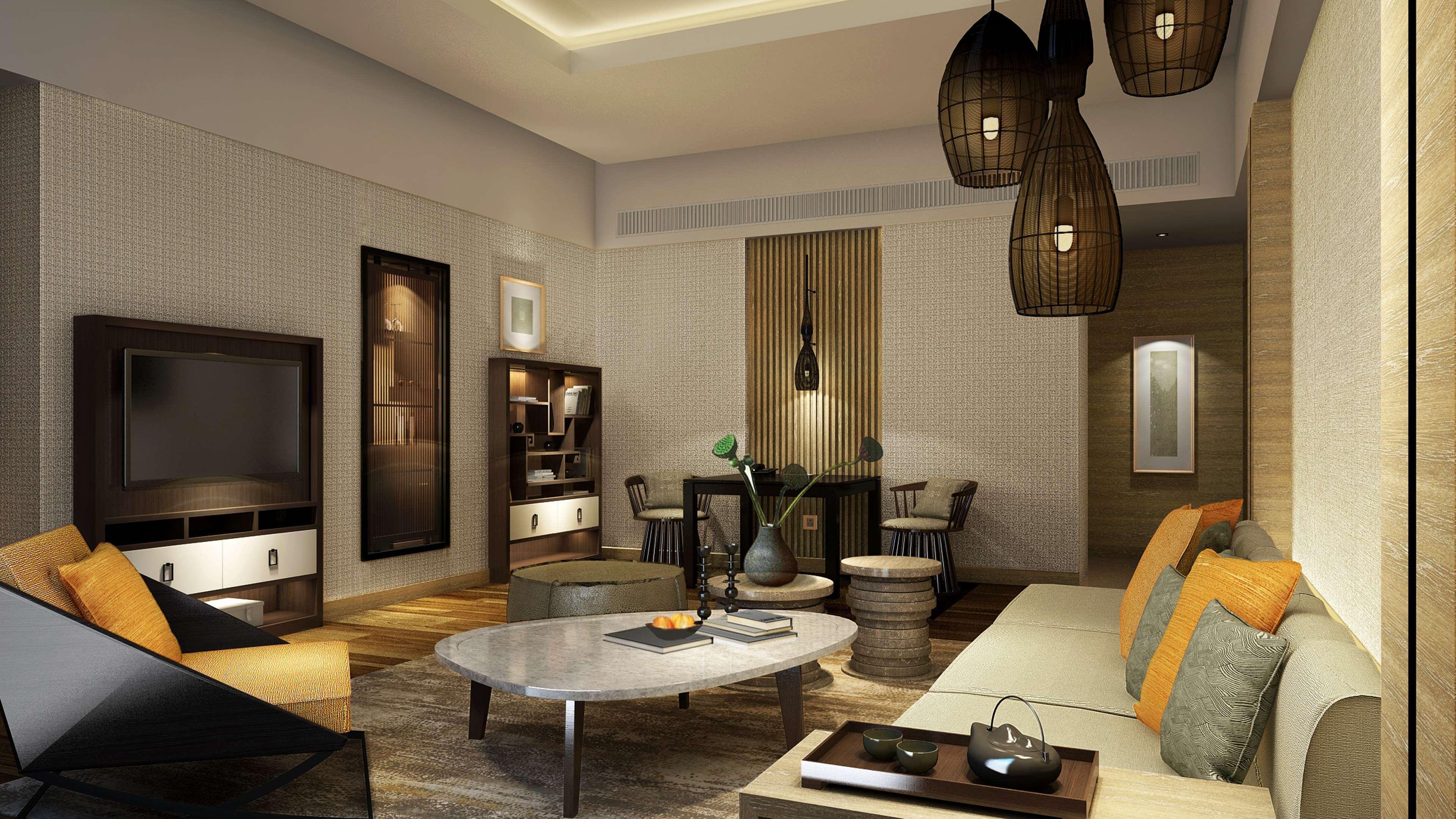Hilton Shanghai Songjiang Guangfulin Exteriör bild