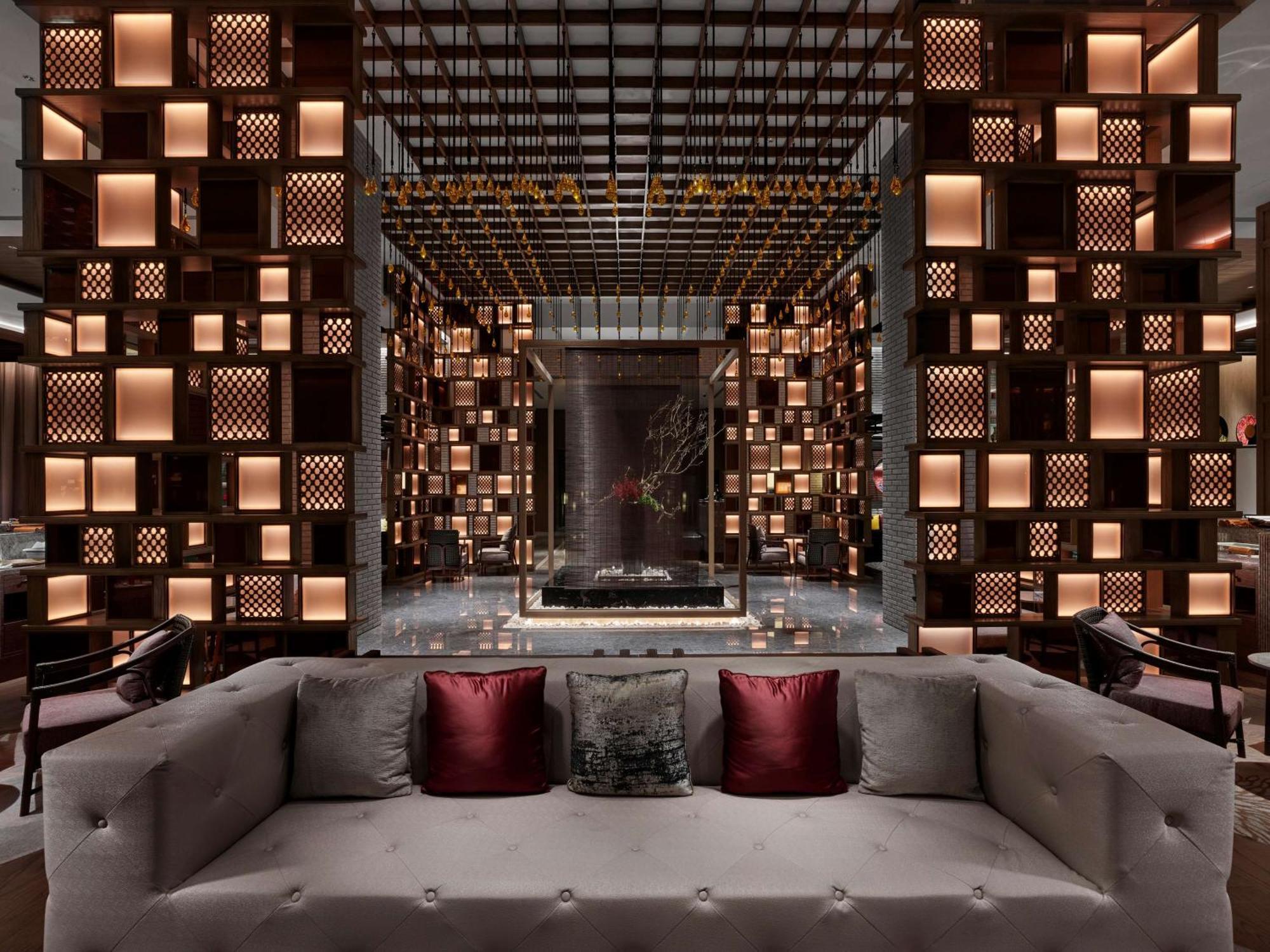 Hilton Shanghai Songjiang Guangfulin Exteriör bild