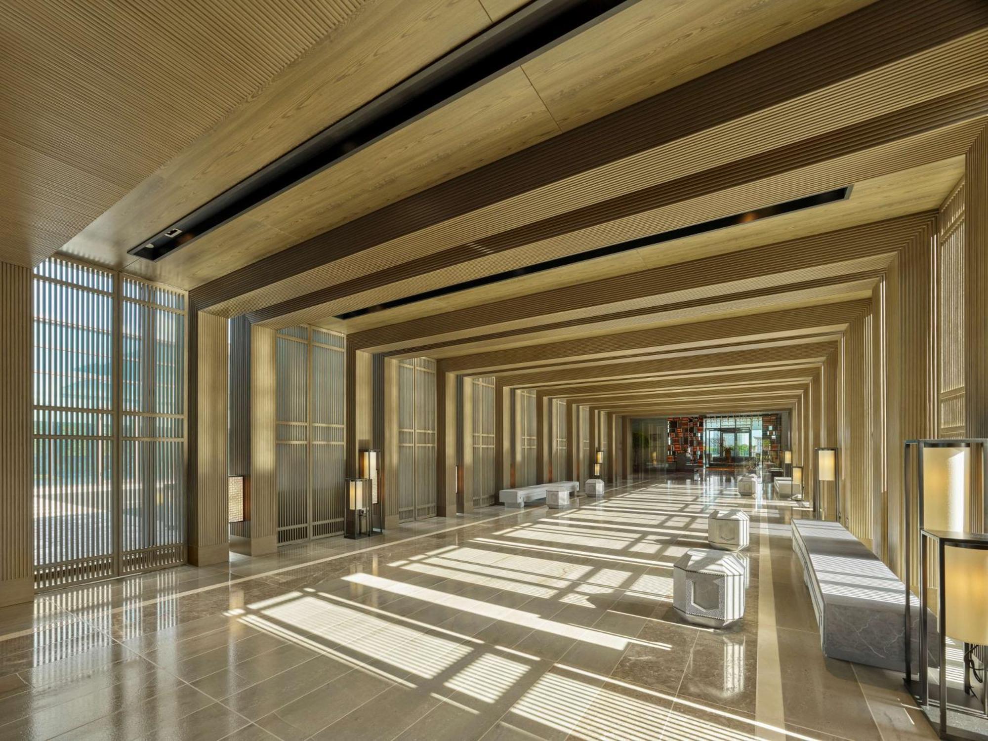 Hilton Shanghai Songjiang Guangfulin Exteriör bild